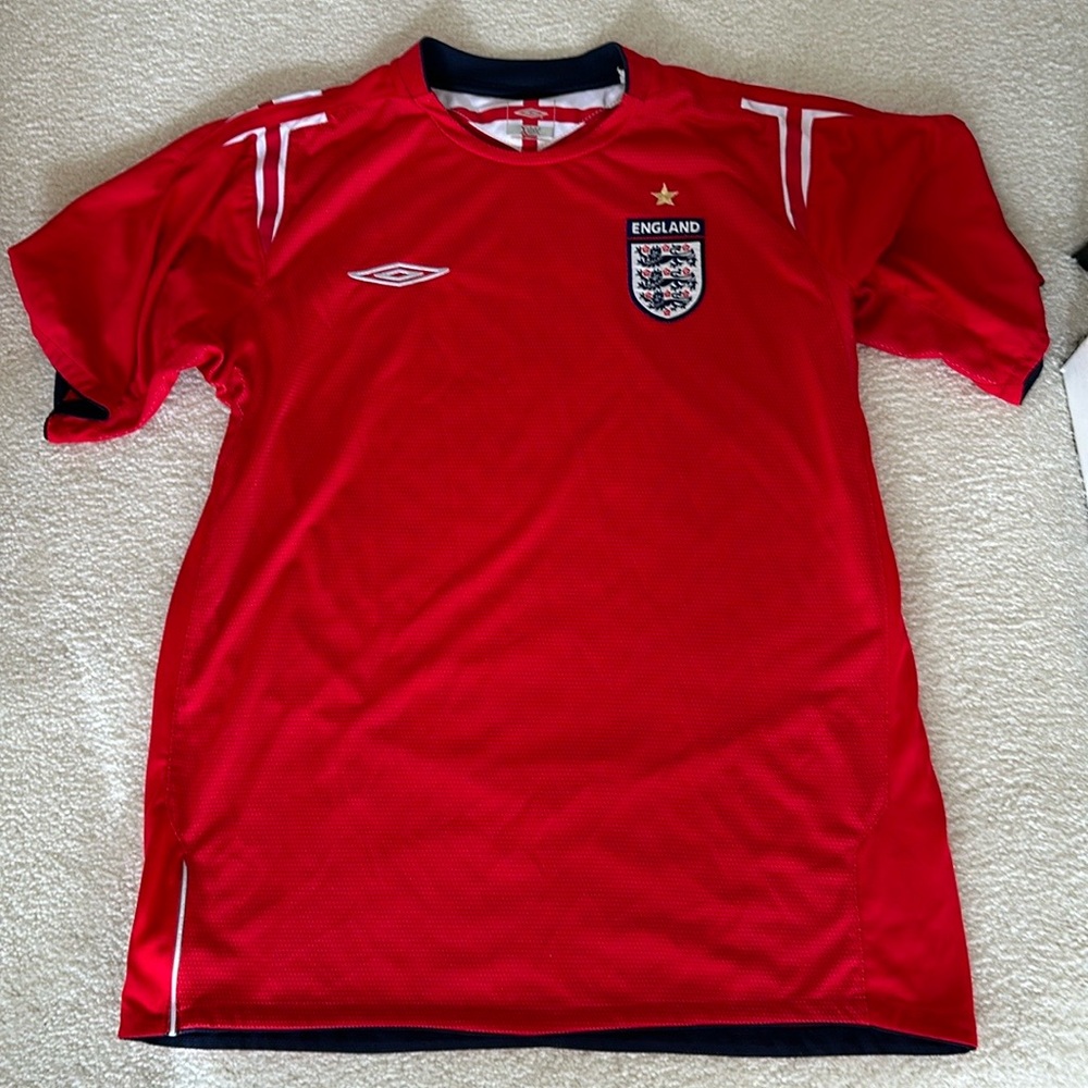 Vintage England team jersey 2004-2006